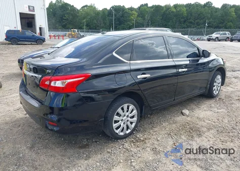 2016 Nissan Sentra Sv z USA, uszkodzony, nr VIN 3N1AB7AP1GL674712